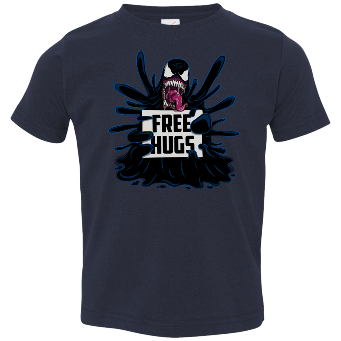 T-Shirts Navy / 2T Symbiote Hugs Toddler Premium T-Shirt