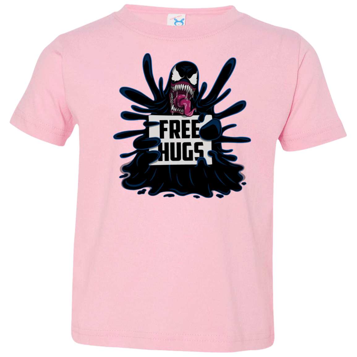 T-Shirts Pink / 2T Symbiote Hugs Toddler Premium T-Shirt