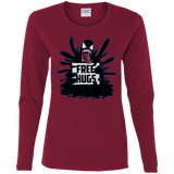 T-Shirts Cardinal / S Symbiote Hugs Women's Long Sleeve T-Shirt