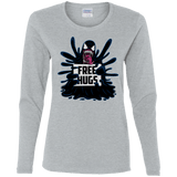T-Shirts Sport Grey / S Symbiote Hugs Women's Long Sleeve T-Shirt
