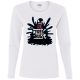 T-Shirts White / S Symbiote Hugs Women's Long Sleeve T-Shirt