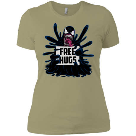 T-Shirts Light Olive / X-Small Symbiote Hugs Women's Premium T-Shirt