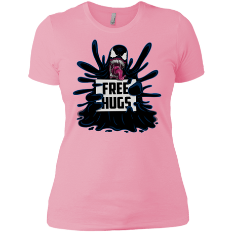 T-Shirts Light Pink / X-Small Symbiote Hugs Women's Premium T-Shirt