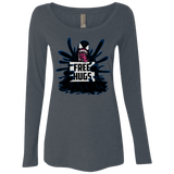 T-Shirts Vintage Navy / S Symbiote Hugs Women's Triblend Long Sleeve Shirt