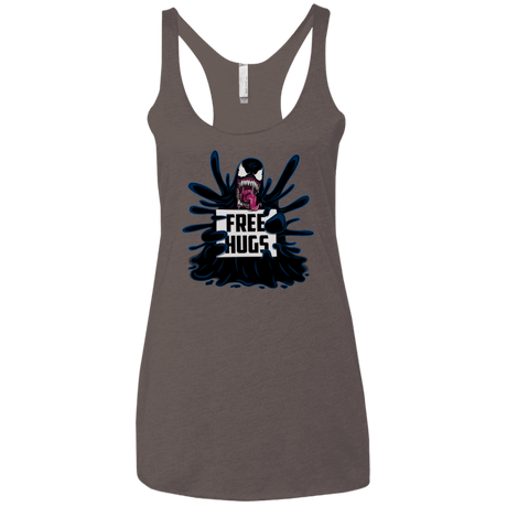 T-Shirts Macchiato / X-Small Symbiote Hugs Women's Triblend Racerback Tank