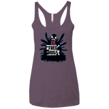 T-Shirts Vintage Purple / X-Small Symbiote Hugs Women's Triblend Racerback Tank