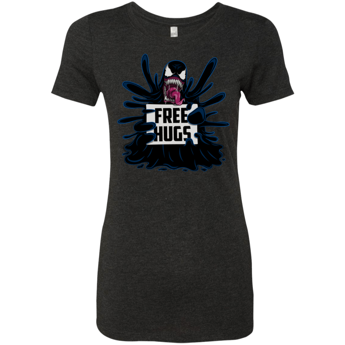 T-Shirts Vintage Black / S Symbiote Hugs Women's Triblend T-Shirt
