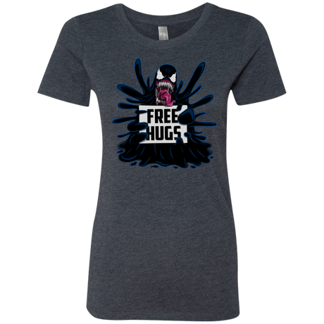 T-Shirts Vintage Navy / S Symbiote Hugs Women's Triblend T-Shirt