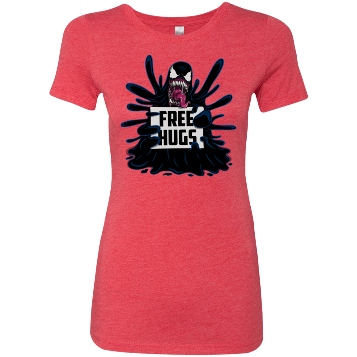 T-Shirts Vintage Red / S Symbiote Hugs Women's Triblend T-Shirt