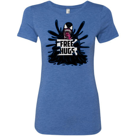 T-Shirts Vintage Royal / S Symbiote Hugs Women's Triblend T-Shirt