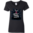 T-Shirts Black / S Symbiote Hugs Women's V-Neck T-Shirt