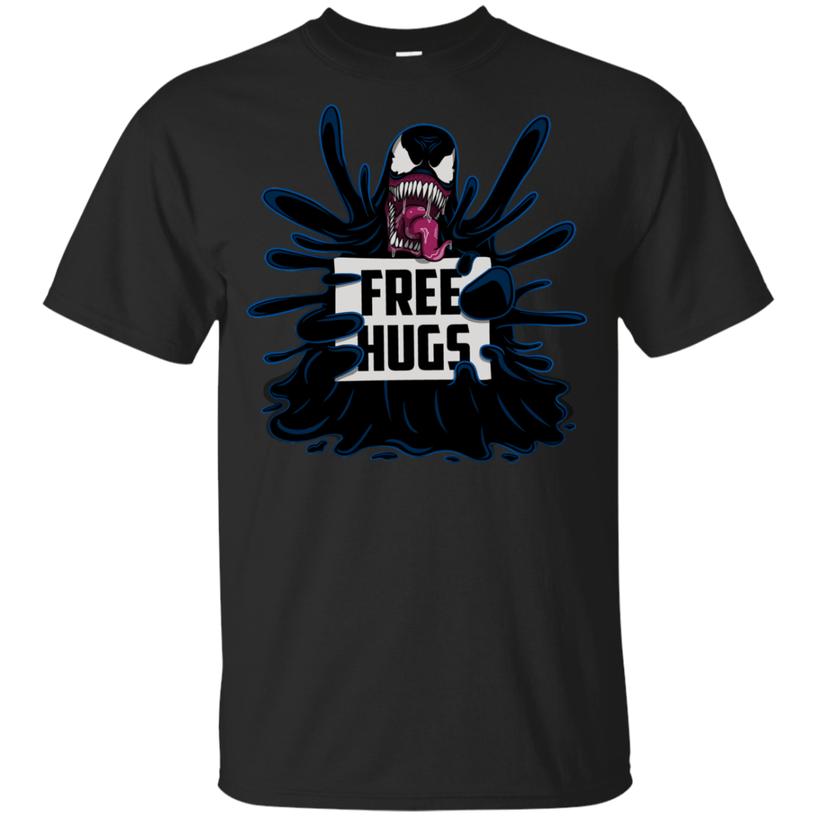 T-Shirts Black / YXS Symbiote Hugs Youth T-Shirt