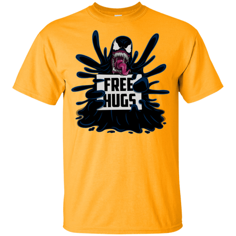 T-Shirts Gold / YXS Symbiote Hugs Youth T-Shirt