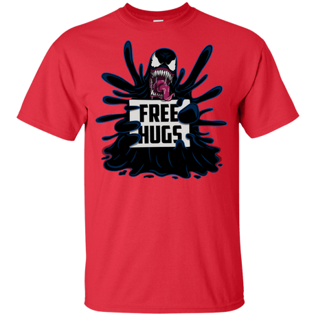 T-Shirts Red / YXS Symbiote Hugs Youth T-Shirt