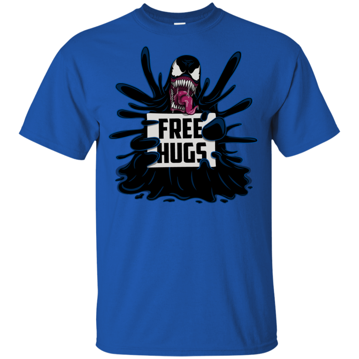 T-Shirts Royal / YXS Symbiote Hugs Youth T-Shirt