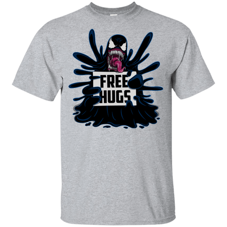 T-Shirts Sport Grey / YXS Symbiote Hugs Youth T-Shirt