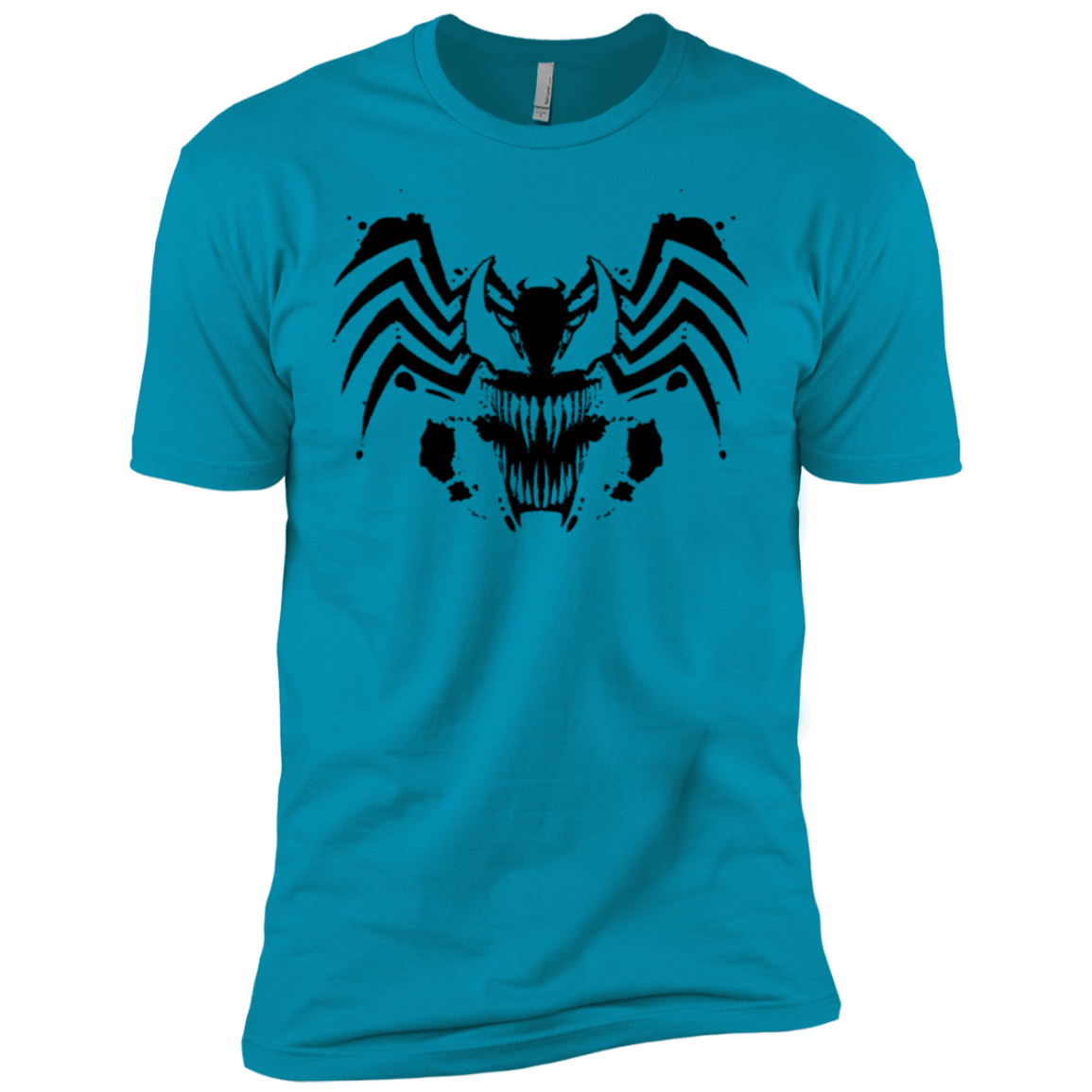 T-Shirts Turquoise / X-Small Symbiote Rorschach Men's Premium T-Shirt