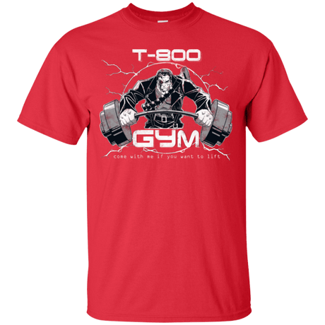 T-Shirts Red / Small T-800 gym T-Shirt