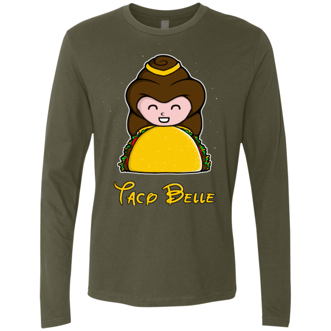 T-Shirts Military Green / Small Taco Belle Men's Premium Long Sleeve