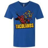 T-Shirts Royal / X-Small Tacolands Men's Premium V-Neck