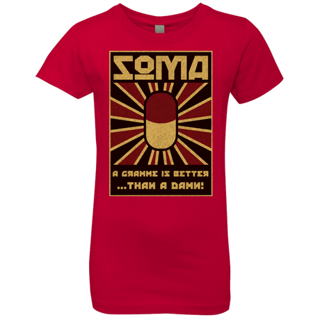 T-Shirts Red / YXS Take Soma Girls Premium T-Shirt