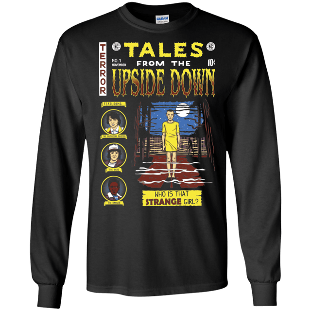 T-Shirts Black / S Tales from the Upside Down Men's Long Sleeve T-Shirt