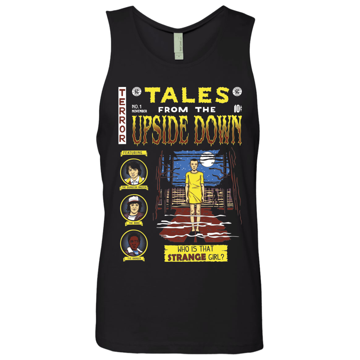 T-Shirts Black / S Tales from the Upside Down Men's Premium Tank Top