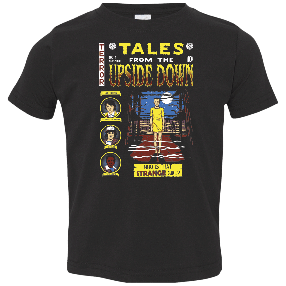 T-Shirts Black / 2T Tales from the Upside Down Toddler Premium T-Shirt