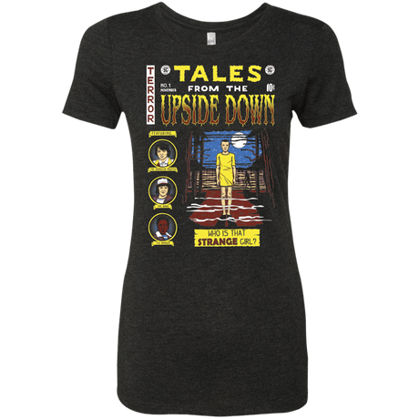 T-Shirts Vintage Black / S Tales from the Upside Down Women's Triblend T-Shirt