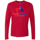 T-Shirts Red / Small Tardis Airlines Men's Premium Long Sleeve