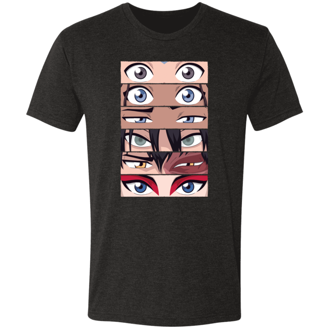 T-Shirts Vintage Black / S Team Avatar Eyes Men's Triblend T-Shirt