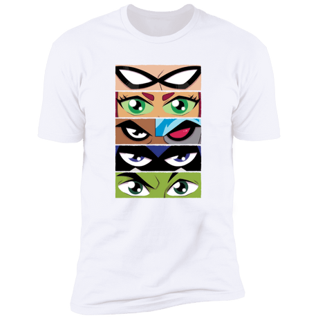 T-Shirts White / S Teen Titans OG Eyes Men's Premium T-Shirt