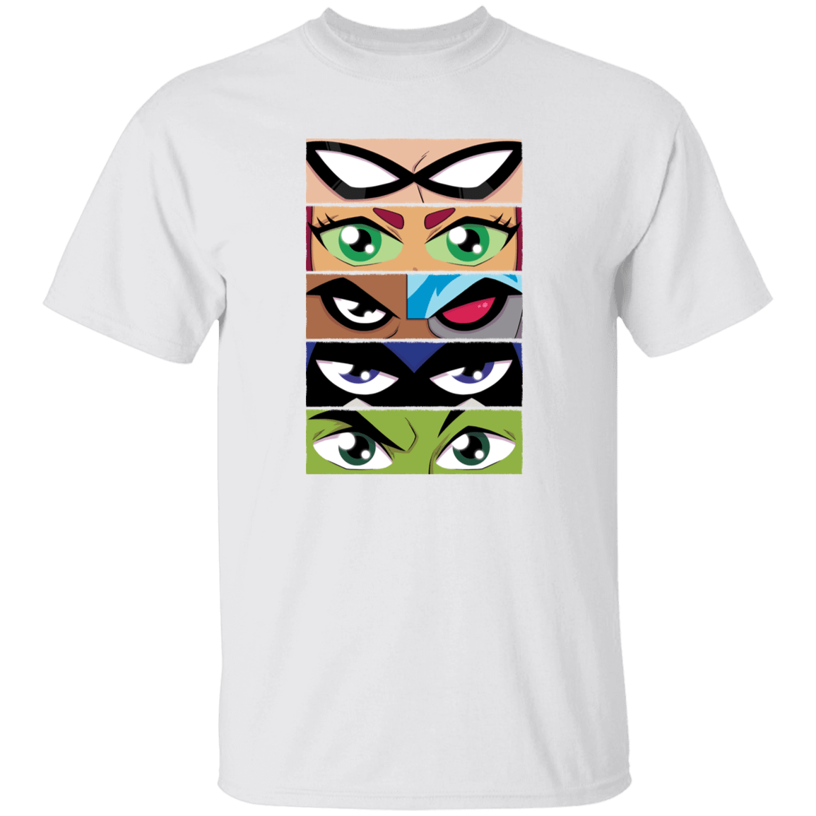 T-Shirts White / YXS Teen Titans OG Eyes Youth T-Shirt