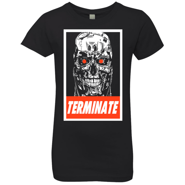 T-Shirts Black / YXS Terminate Girls Premium T-Shirt