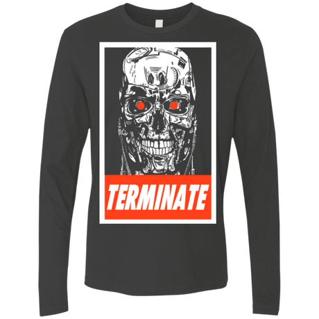 T-Shirts Heavy Metal / Small Terminate Men's Premium Long Sleeve