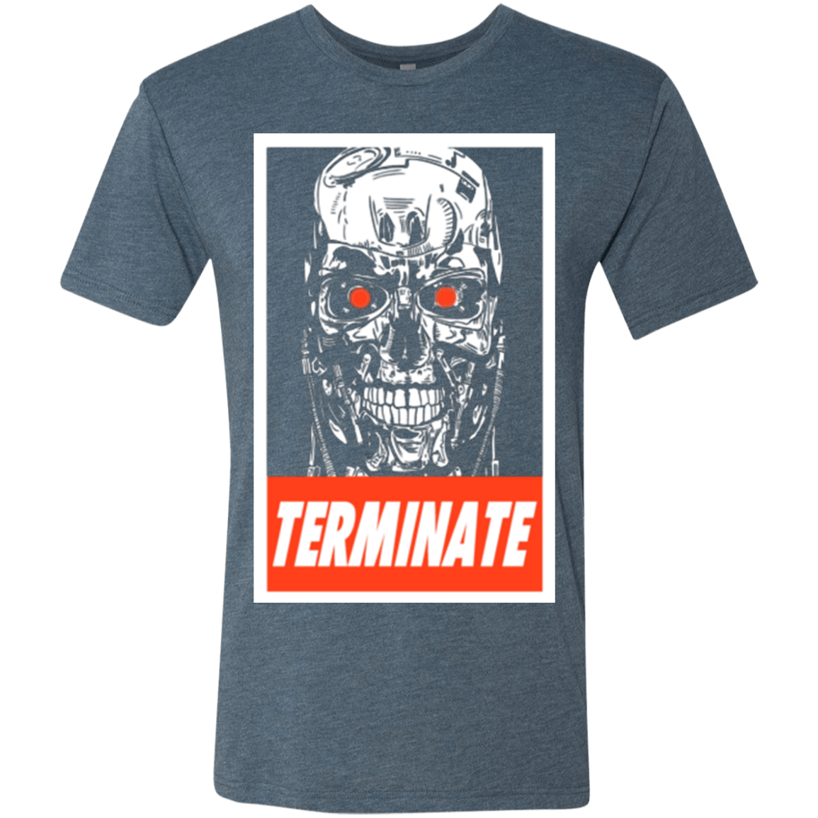 T-Shirts Indigo / Small Terminate Men's Triblend T-Shirt