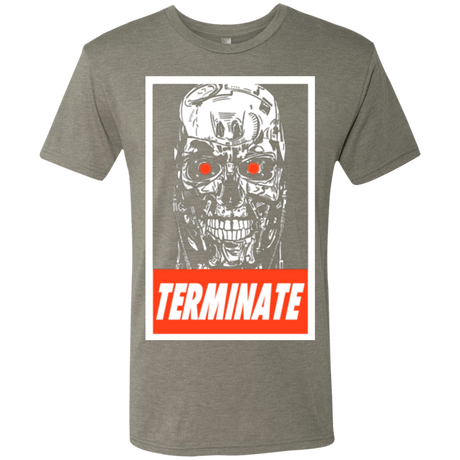 T-Shirts Venetian Grey / Small Terminate Men's Triblend T-Shirt