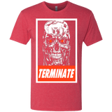 T-Shirts Vintage Red / Small Terminate Men's Triblend T-Shirt