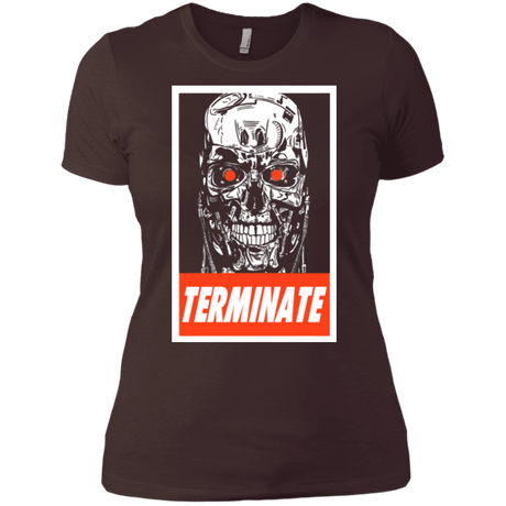 T-Shirts Dark Chocolate / X-Small Terminate Women's Premium T-Shirt