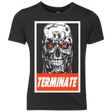 T-Shirts Vintage Black / YXS Terminate Youth Triblend T-Shirt