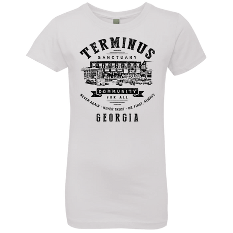 T-Shirts White / YXS Terminus Sanctuary Community Girls Premium T-Shirt