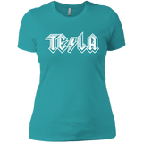 T-Shirts Tahiti Blue / X-Small TESLA Women's Premium T-Shirt