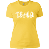 T-Shirts Vibrant Yellow / X-Small TESLA Women's Premium T-Shirt