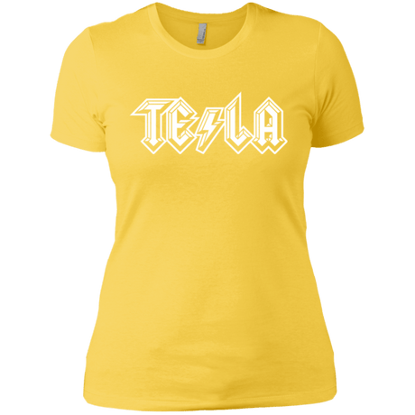 T-Shirts Vibrant Yellow / X-Small TESLA Women's Premium T-Shirt
