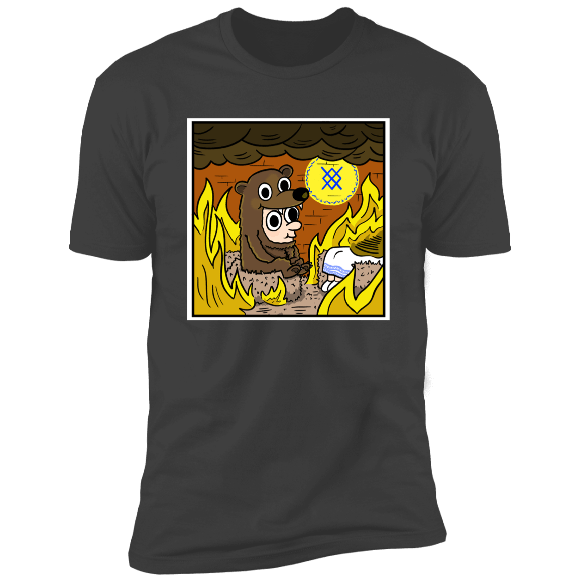 T-Shirts Heavy Metal / S The Bear is Fine Men's Premium T-Shirt