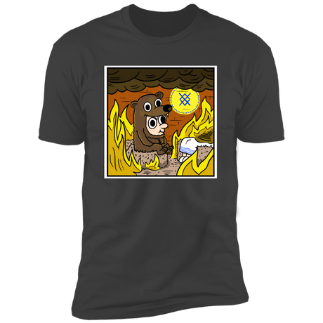 T-Shirts Heavy Metal / S The Bear is Fine Men's Premium T-Shirt