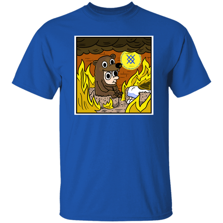 T-Shirts Royal / S The Bear is Fine T-Shirt