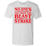 T-Shirts Heather White / Small The Beast Men's Triblend T-Shirt