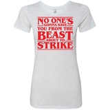 T-Shirts Heather White / Small The Beast Women's Triblend T-Shirt