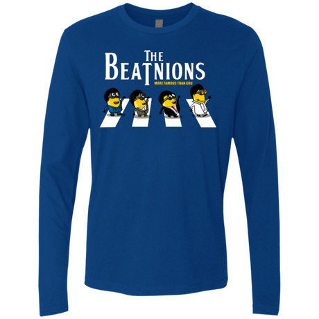 T-Shirts Royal / Small The Beatnions Men's Premium Long Sleeve